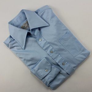 Vintage 70s Sears Dress Shirt DISCO  15.5/33